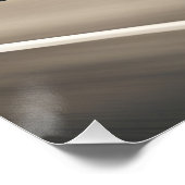 Poster Voiture de Muscle classique sur la route (Coin)