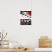 Poster Voiture de muscle Viper (Cuisine)