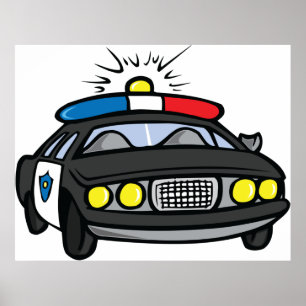 Poster Voiture de police