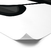 Poster Voiture de police (Coin)