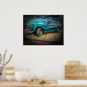 Poster Voiture de sport (Cuisine)