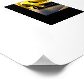 Poster Voiture de sport (Coin)