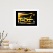 Poster Voiture de sport (Cuisine)