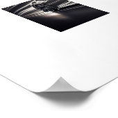 Poster Voiture de sport (Coin)