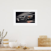 Poster Voiture de sport (Cuisine)