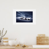 Poster Voiture de sport (Cuisine)