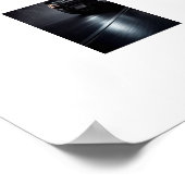 Poster Voiture de sport (Coin)