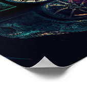 Poster Voiture de sport (Coin)