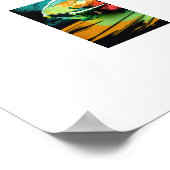 Poster Voiture de sport (Coin)