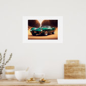 Poster Voiture de sport (Cuisine)