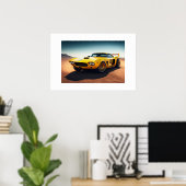 Poster Voiture de sport (Bureau à domicile)