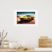 Poster Voiture de sport (Cuisine)