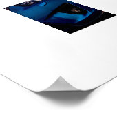 Poster Voiture de sport (Coin)