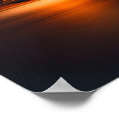 Poster Voiture de sport (Coin)