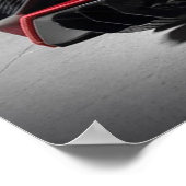 Poster Voiture de sport (Coin)