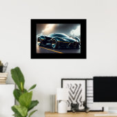 Poster Voiture de sport (Bureau à domicile)