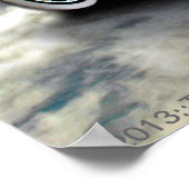 Poster Voiture de sport américaine (Coin)