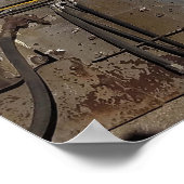 Poster Voiture de train 1 (Coin)