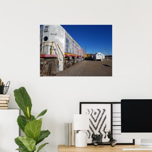 Poster Voiture de train 1 (Bureau à domicile)