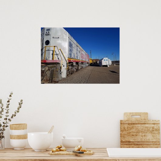 Poster Voiture de train 1 (Cuisine)