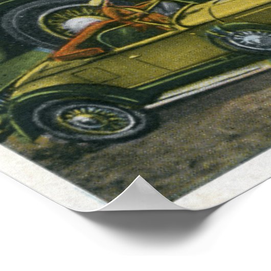 Poster Voiture la plus grande au monde, Studebaker prouve (Coin)