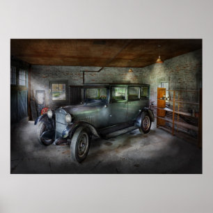 Poster Voiture - le garage de Granpa
