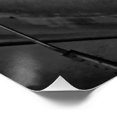 Poster Voiture monochrome (Coin)