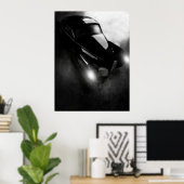 Poster Voiture Retro (Bureau à domicile)