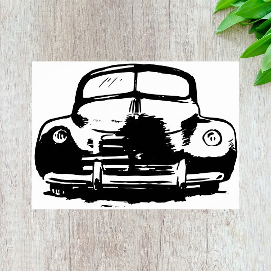 Poster Voiture Retro