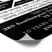 Poster Voiture rouge, Lave-auto, Service de nettoyage Pub (Coin)