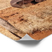 Poster Voiture rouillée (Coin)