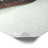 Poster Voiture sport Jaune Noir cool (Coin)