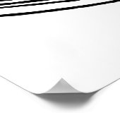 Poster Voiture stationnaire futuriste (Coin)