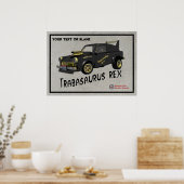 Poster Voiture Trabant Est Allemande Personnalisée (Cuisine)