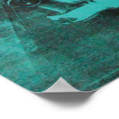 Poster Voiture verte (Coin)