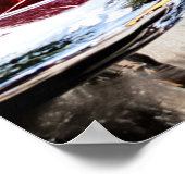 Poster Voiture Vintage (Coin)