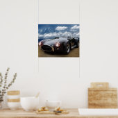 Poster Voiture Vintage (Cuisine)