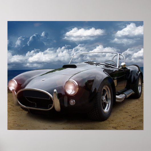 Poster Voiture Vintage (Devant)