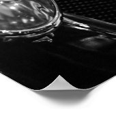 Poster Voiture vintage classique (Coin)