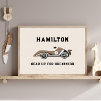 Voiture vintage Neutre Garçons Personnalisés