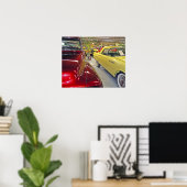 Poster Voitures anciennes en Tallahassee Automobile Museu (Bureau à domicile)