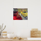 Poster Voitures anciennes en Tallahassee Automobile Museu (Cuisine)