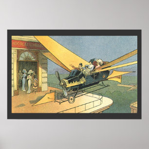 Poster Voitures cabriolet Steampunk de science-fiction vi