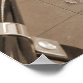 Poster Voitures De Mariage Et D'Antiquité (Coin)