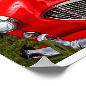 Poster Voitures de sport britanniques classiques (Coin)