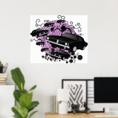 Poster Voitures musculaires (Bureau à domicile)