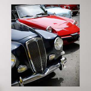 Poster Voitures vintages