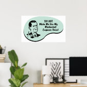 Poster Voix de l'ingénieur mécanique (Bureau à domicile)