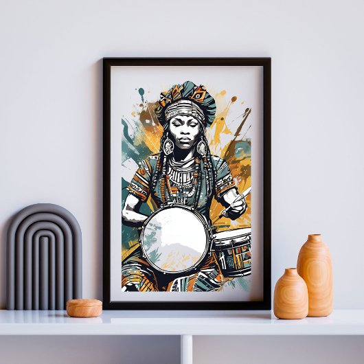 Poster Voix du Tambour Sacré