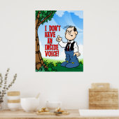 Poster Voix intérieure (Cuisine)